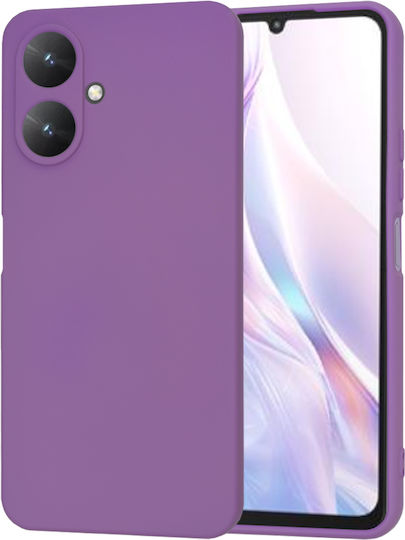 Techsuit Back Cover Σιλικόνης Μωβ (Xiaomi Redmi 13C, Poco M6)