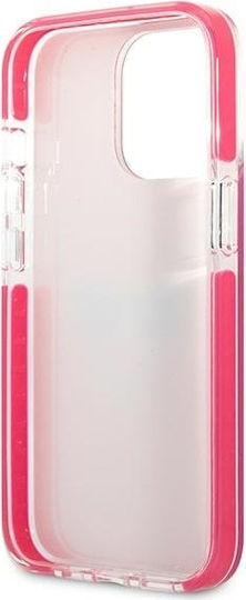 Karl Lagerfeld Choupette Head Back Cover Plastic / Silicone Fuchsia (iPhone 13 Pro Max)