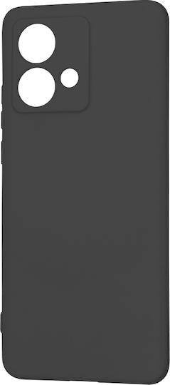 Techsuit Back Cover Σιλικόνης Μαύρο (Motorola Edge 40 Neo)