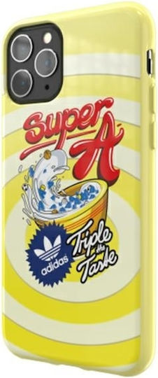adidas BODEGA Back Cover Silicon Galben (iPhone 11 Pro)