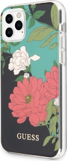 Guess Flower Shiny N.1 Cover Задна корица Пластмаса Многоцветен (iPhone 11 Pro)