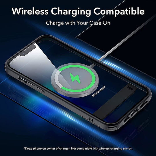 ESR Air Shield Boost Back Cover Σιλικόνης Μαύρο (iPhone 13 Pro)