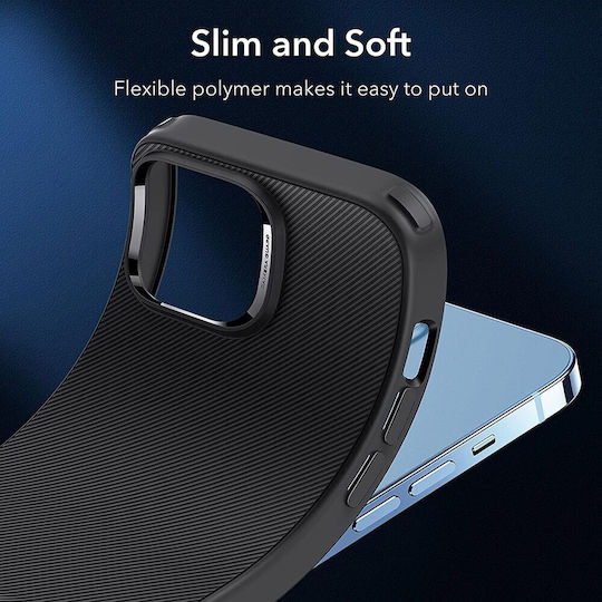 ESR Air Shield Boost Back Cover Σιλικόνης Μαύρο (iPhone 13 Pro)