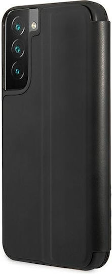 BMW M Collection Triangles Book Piele artificială Negru (Galaxy S22+ 5G - Galaxy S22+ 5G)