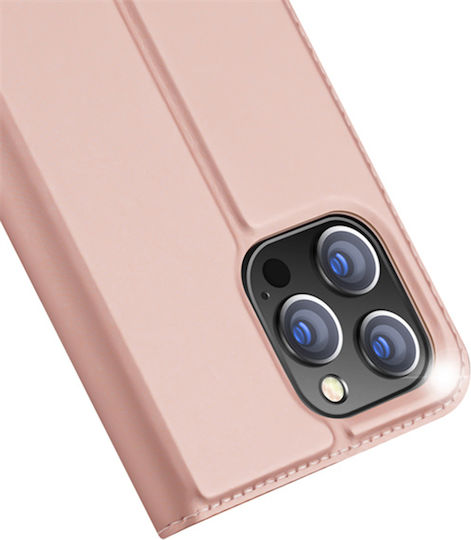 Dux Ducis Skin Pro Buchen Sie Synthetisches Leder Schwarz (iPhone 14 Pro Max)
