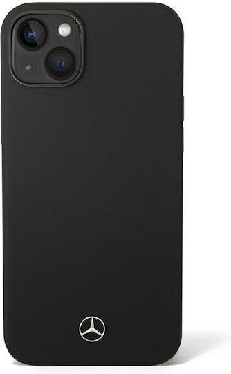 Mercedes-Benz Silicone Line MagSafe Back Cover Σιλικόνης Μαύρο (iPhone 14 Plus)