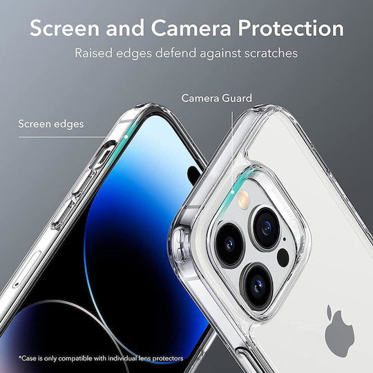 ESR Air Shield Boost Back Cover Σιλικόνης Μαύρο (iPhone 14 Pro)