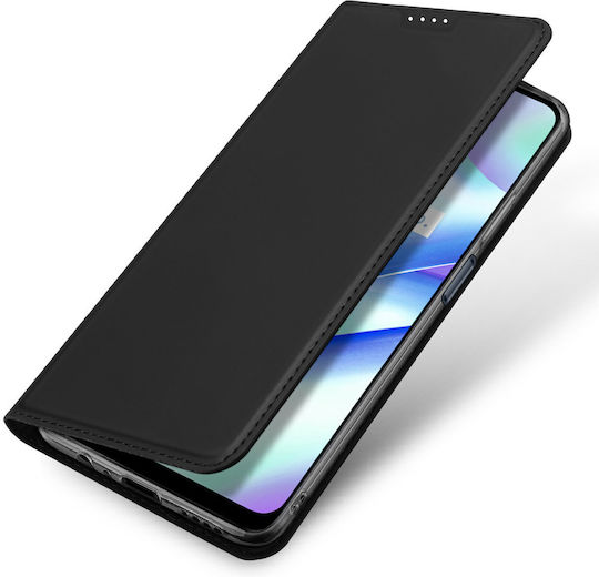 Dux Ducis Skin Pro Series Book Piele / Piele artificială / Silicon / Plastic Negru (Realme C33)