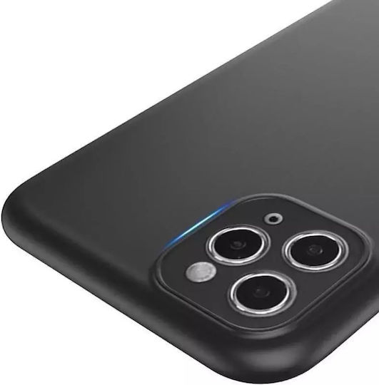 Hurtel Redmi A2 Back Cover Σιλικόνης Μαύρο (Redmi A1 / A2)