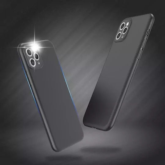 Hurtel Redmi A2 Back Cover Σιλικόνης Μαύρο (Redmi A1 / A2)