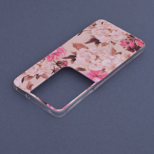 Techsuit Marble Series Back Cover Σιλικόνης Mary Berry Nude (Oppo Reno8 Pro)