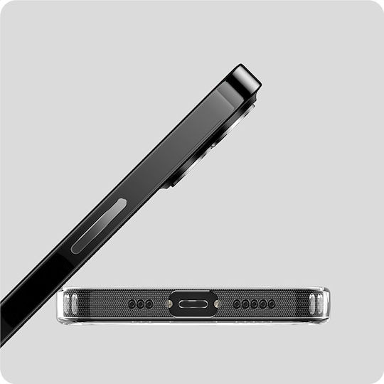 Tech-Protect Flexair Hybrid Back Cover Plastic / Silicone 1.5mm Transparent (iPhone 15)
