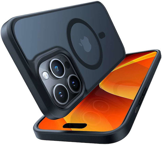 Torras Guardian-mag Back Cover Tempered Glass Magnetic Black (iPhone 15 Pro)