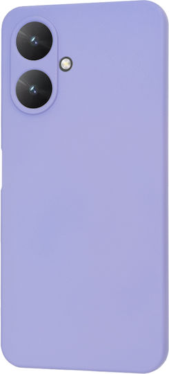 Techsuit Umschlag Rückseite Silikon Lila (Xiaomi Redmi 13C, Poco M6)