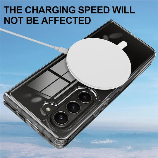 Techsuit Umschlag Rückseite Silikon Transparent (Galaxy Z Fold6)