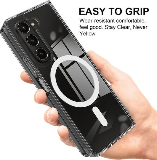 Techsuit Umschlag Rückseite Silikon Transparent (Galaxy Z Fold6)