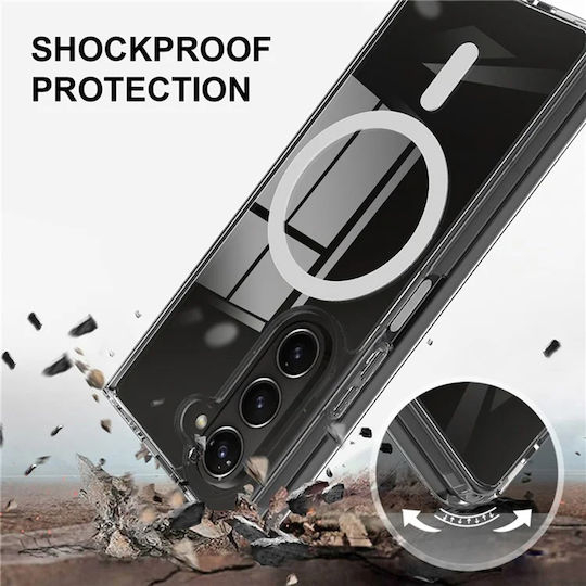 Techsuit Umschlag Rückseite Silikon Transparent (Galaxy Z Fold6)