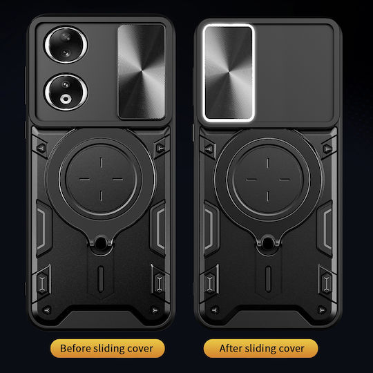 Techsuit Back Cover Silicon Negru (Honor 90)