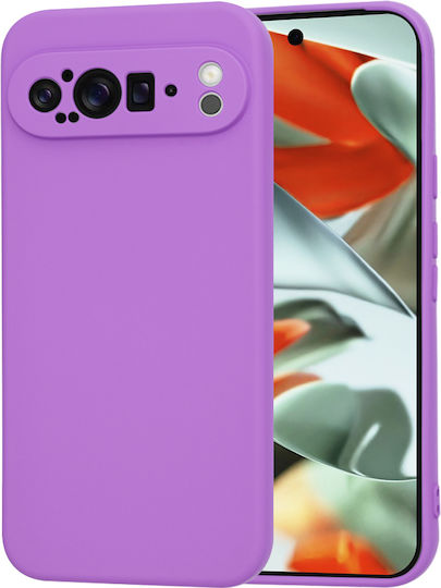 Techsuit Softflex Back Cover Σιλικόνης Μωβ (Google Pixel 9 Pro XL)