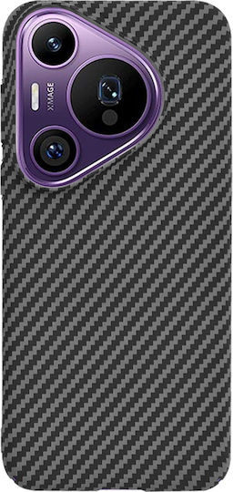 Techsuit Back Cover Σιλικόνης / Πλαστικό Μαύρο (Huawei Pura 70 Pro)