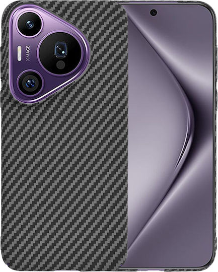 Techsuit Back Cover Σιλικόνης / Πλαστικό Μαύρο (Huawei Pura 70 Pro)