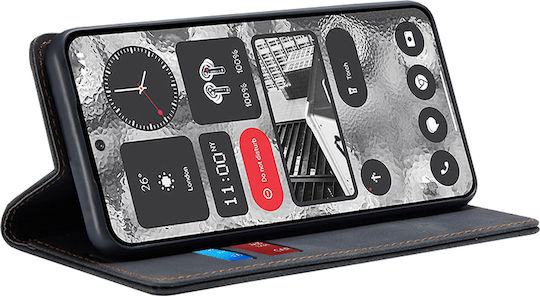 Techsuit Back Cover Σιλικόνης Μαύρο (Nothing Phone 2)