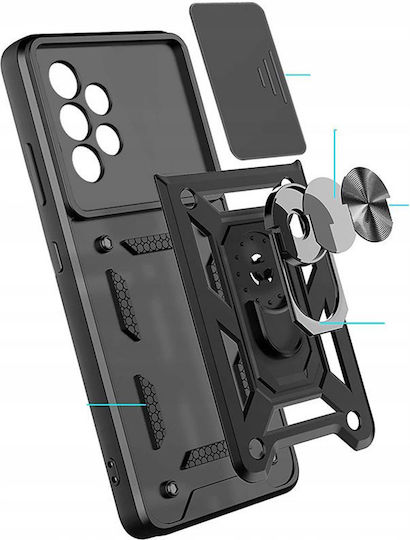 Techsuit Camshield Back Cover Plastic / Silicone Blue (Samsung Galaxy Xcover7)