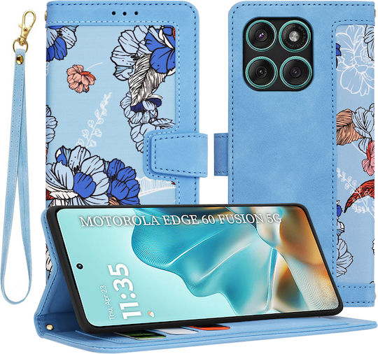 Techsuit Flipcraft Motorola Edge Задна корица Силикон Син (Motorola Edge 60, Edge 60 Fusion)