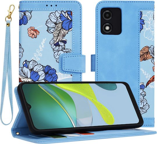 Techsuit Задна корица Силикон Син (Moto E13)