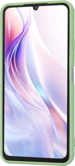 Techsuit Back Cover Silicon Verde (Xiaomi Redmi 13C, Poco M6)