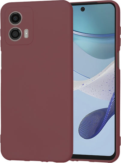 Techsuit Back Cover Silicon Roșu (Moto G53)