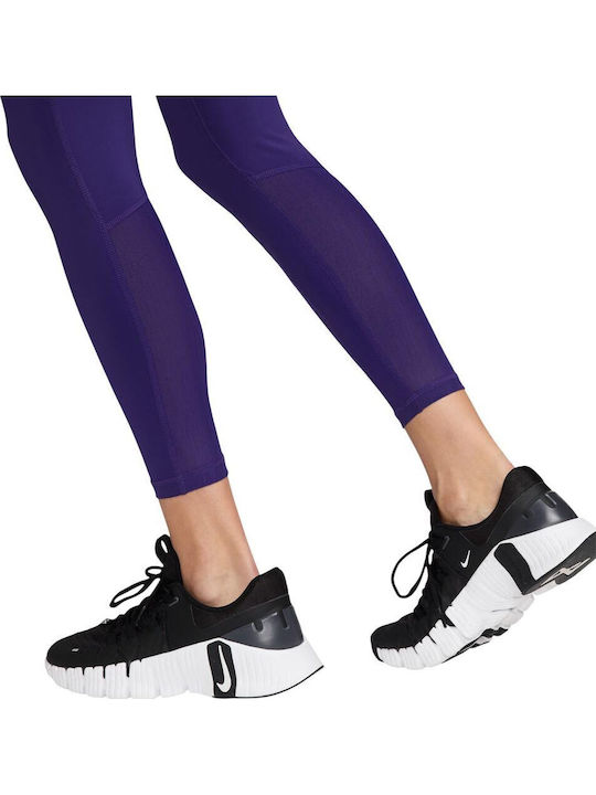 Dri-Fit Instruire Colanti de femei Cropped Colanti Violet