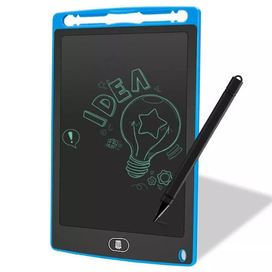 Led Grafik-Tablet Schreib- und Zeichen-Tablet mit Stylus-Stift, Auto-Löschen, 8,5 Zoll Blau