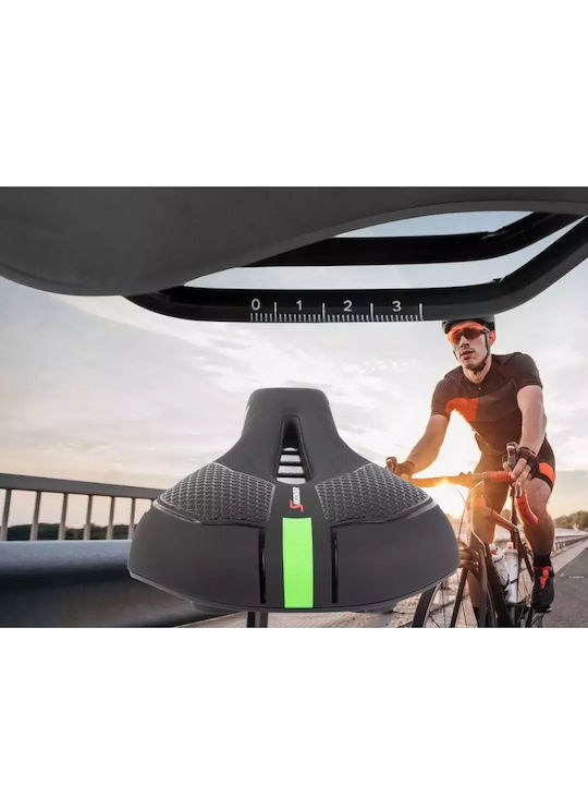 Verk Group Fahrradsattel Schwarz 280 x 170 mm