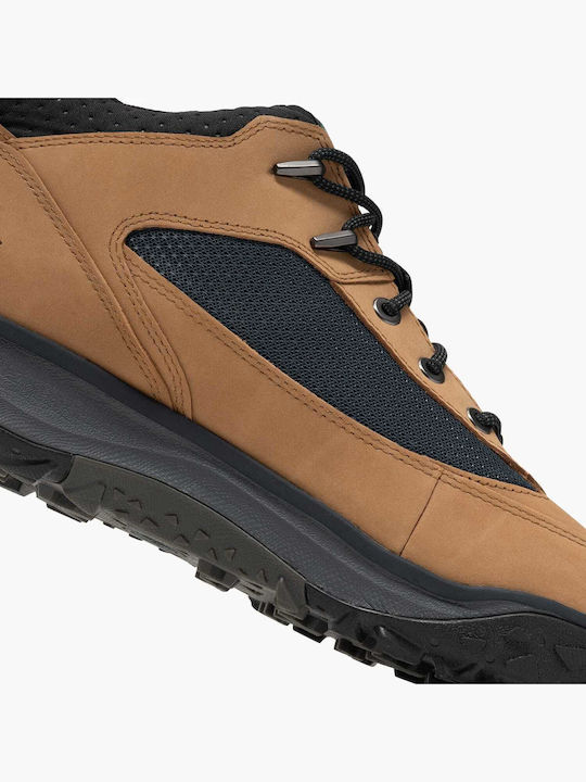 Leder Braun Stiefel