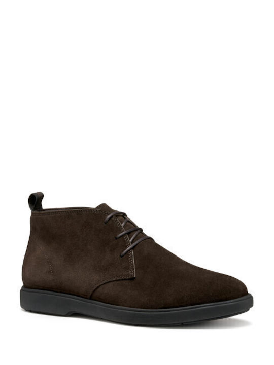 Spherica Suede Men's Brown Boots