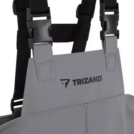 Trizand Wasserdichte Gummistiefel Pvc Rutschfeste Sohle Größe 42