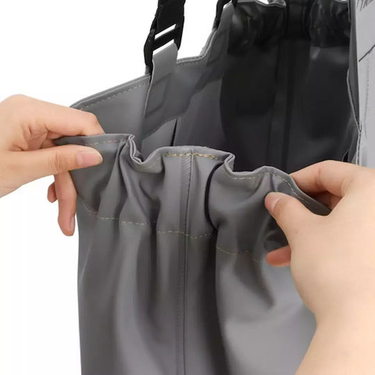 Trizand Wasserdichte Gummistiefel Pvc Rutschfeste Sohle Größe 42
