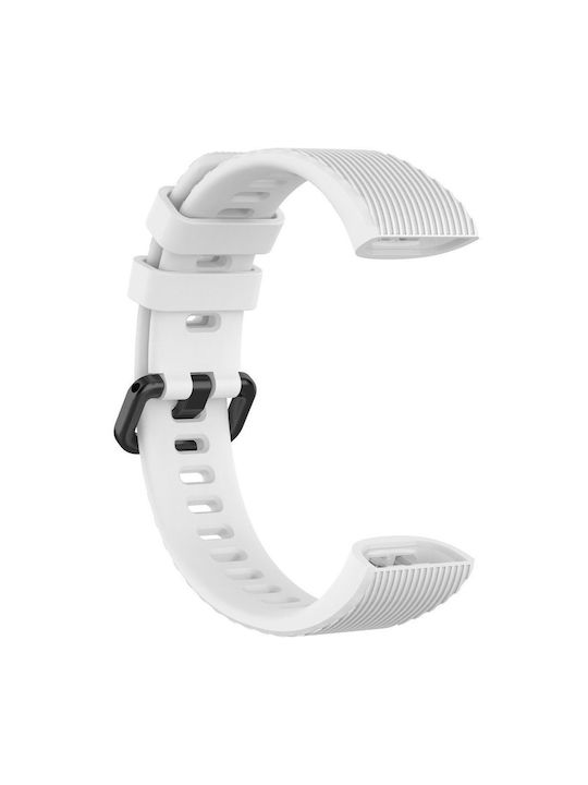 Curea din Silicon Huawei Band 3/4 Pro Alb
