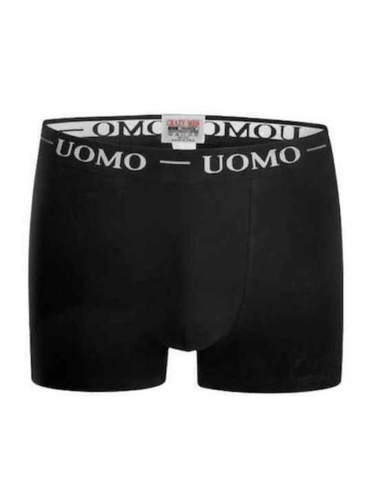 Herren Boxershorts Black 6Packung