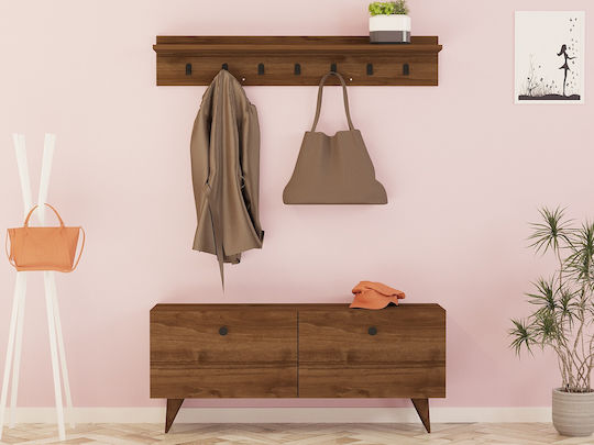 Eingangsmöbel Walnut 113x48.5x35cm