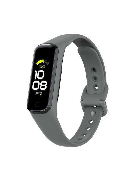 Силиконова Каишка Samsung Galaxy Fit 2 SM-R220 Сива Силиконова Каишка Samsung Galaxy Fit 2 SM-R220 Сива