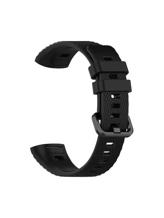 Curea din Silicon Huawei Band 3/4 Pro Neagră