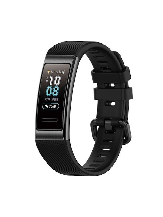 Silikon Tragbare Bänder Huawei Band 3/4 Pro Schwarz