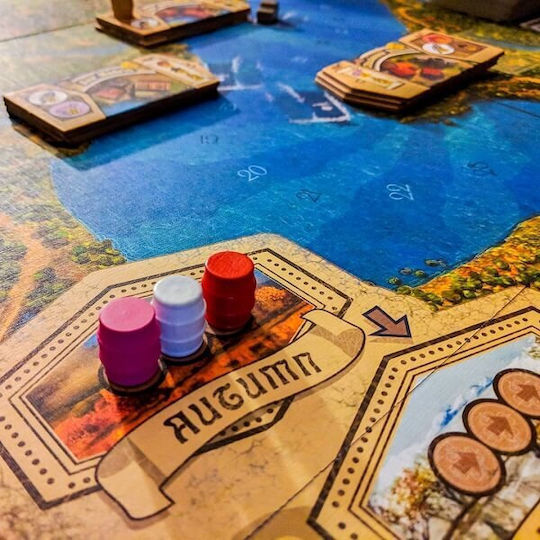 Board Game Broadhorns: Early Trade on the Mississippi for 2-4 Players 14+ Years Old (EN) Rio Grande Games