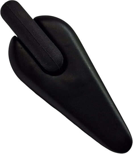 Plastic Door Stopper Black