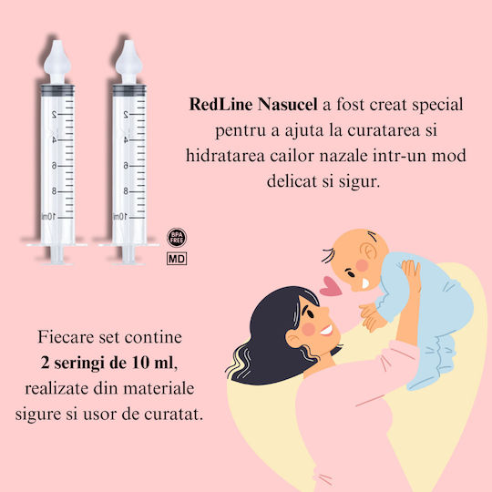 Redline Nasucel Nasal Lavage Syringe 10ml