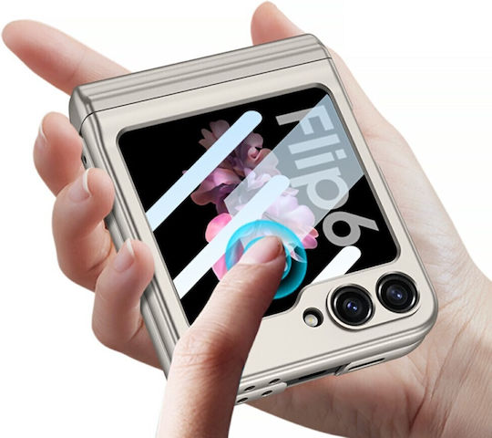 GKK Magnetic Back Cover Kunststoff Grün Für Galaxy Z Flip6
