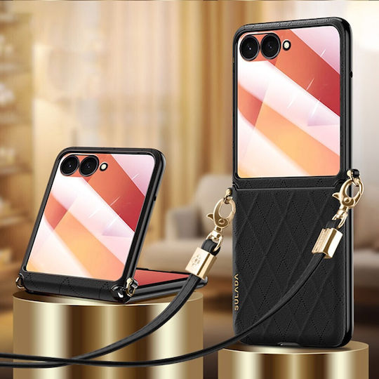 Sulada Back Cover Plastic Black (Galaxy Z Flip7)