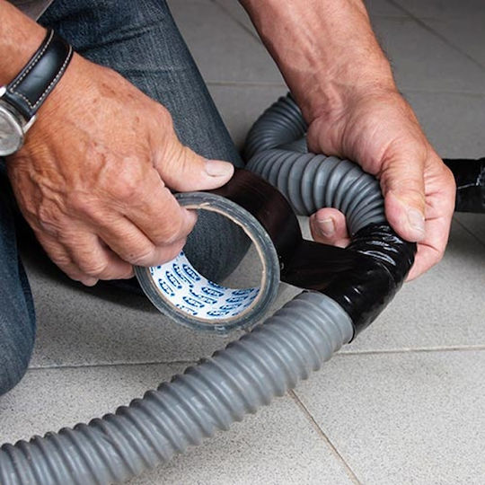 HPX Αυτοκόλλητη Υφασμάτινη Ταινία Μαύρη 5mx48mm